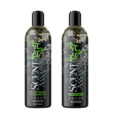 a close-up front view of Hunting Body Wash / Shampoo and Hunting Conditioner Pack